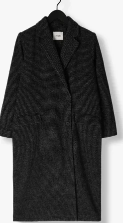 zwarte envii mantel enkate jacket 7163