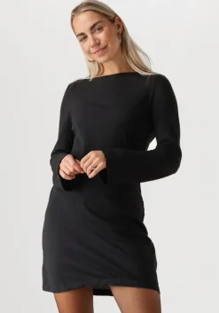 zwarte envii mini jurk enelba ls dress 7195
