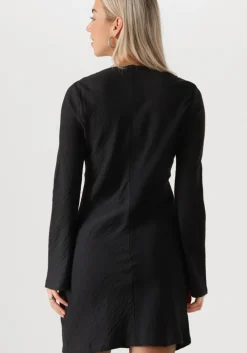 zwarte envii mini jurk enelba ls dress 7195
