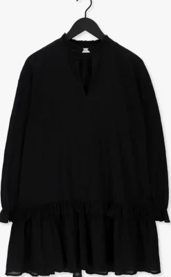 zwarte envii mini jurk enteresa ls dress 6892
