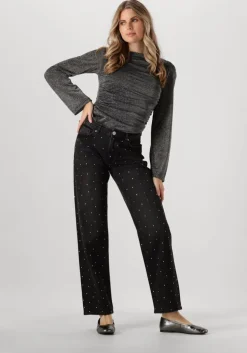 zwarte envii straight leg jeans enblakely jeans 7199