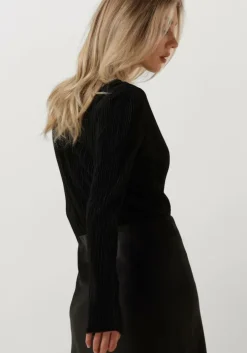 zwarte envii tops & t-shirts encomo ls top 7089