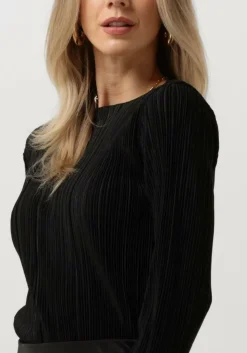 zwarte envii tops & t-shirts encomo ls top 7089