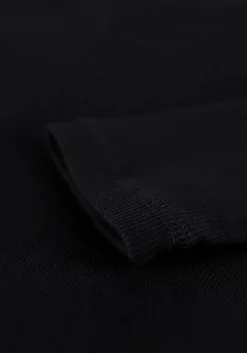 zwarte envii t-shirt enally ls crop tee 5314