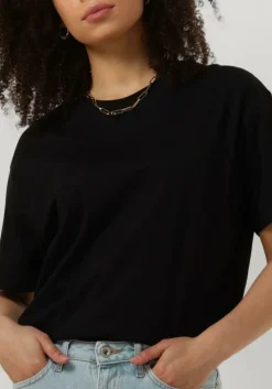 zwarte envii t-shirt enkulla ss tee solid