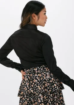 zwarte est'seven blouses chemisier