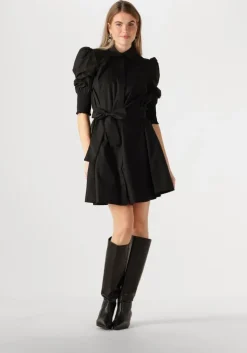 zwarte est'seven mini jurk elise dress