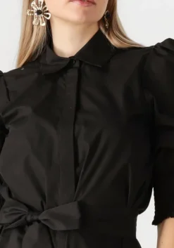 zwarte est'seven mini jurk elise dress