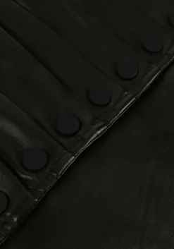 zwarte est'seven minirok est’button skit bunchen