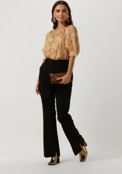 zwarte est'seven pantalon est’winnie robin trousers