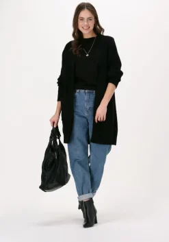 zwarte est'seven top est'short sleeve top manuel