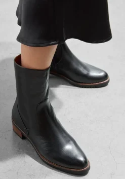 zwarte everybody enkellaarsjes bee