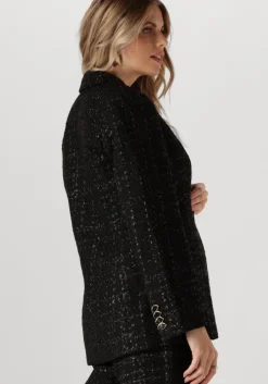 zwarte fabienne chapot blazer cher tweed blazer