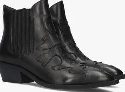 zwarte fabienne chapot enkellaarsjes tammy boot