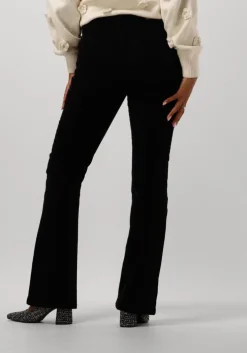 zwarte fabienne chapot flared broek eva flare trousers