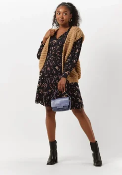 zwarte fabienne chapot mini jurk lynn short indi dress