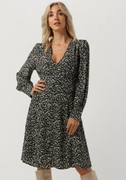 zwarte fabienne chapot midi jurk lynn short dress