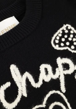 zwarte fabienne chapot trui vesper pullover