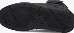 zwarte fila hoge sneakers arcade velcro mid kids