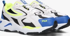 zwarte fila lage sneakers ray tracer