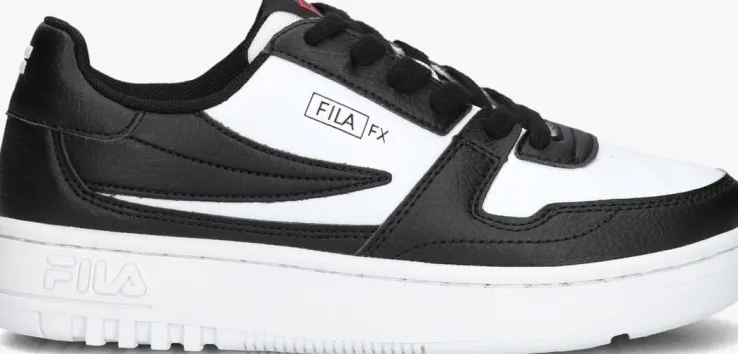 zwarte fila lage sneakers fxventuno