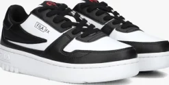 zwarte fila lage sneakers fxventuno