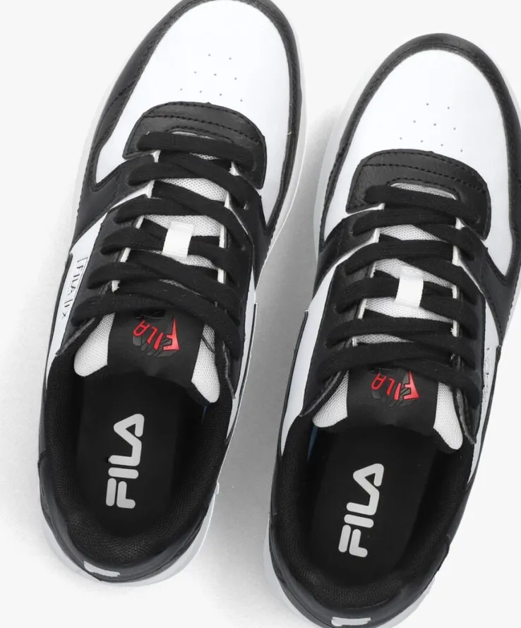 zwarte fila lage sneakers fxventuno