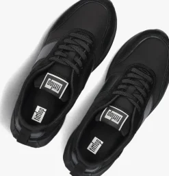 zwarte fitflop lage sneakers ik8