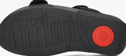 zwarte fitflop slippers lulu adjustable