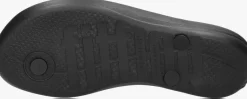 zwarte fitflop teenslippers iqushion sparkle