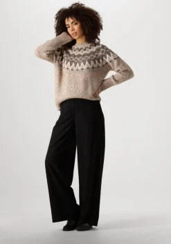 zwarte fiveunits wijde broek laura 097