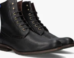 zwarte floris van bommel veterboots sfm-80011