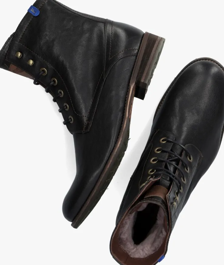 zwarte floris van bommel veterboots sfm-80011
