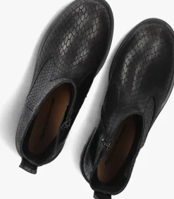 zwarte floris van bommel enkelboots wonki 10.01