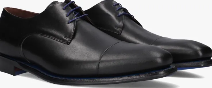 zwarte floris van bommel nette schoenen sfm-30310 de loper