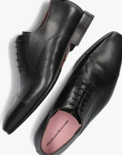 zwarte floris van bommel nette schoenen sfm-30110