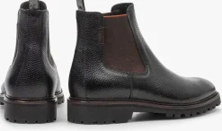 zwarte floris van bommel enkelboots sfm-60018 sturdi