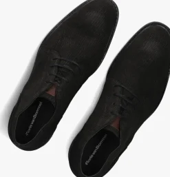 zwarte floris van bommel nette schoenen sfm-50141 crepi