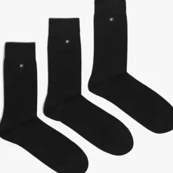 zwarte floris van bommel sokken de katoener