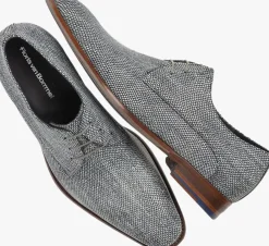 zwarte floris van bommel nette schoenen sfm-30275 de stijler