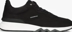 zwarte floris van bommel lage sneakers sfm-10136 de zager
