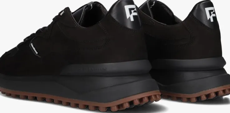 zwarte floris van bommel lage sneakers sfm-10082