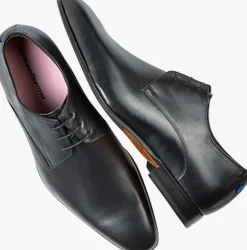 zwarte floris van bommel nette schoenen sfm-30217