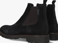 zwarte floris van bommel enkelboots sfm-60018 sturdi