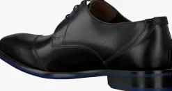 zwarte floris van bommel nette schoenen sfm-30173