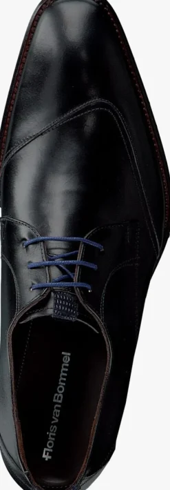 zwarte floris van bommel nette schoenen sfm-30173