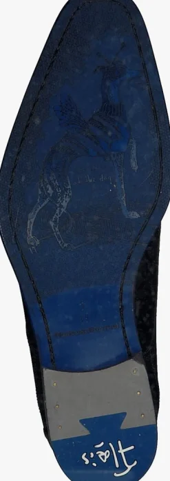 zwarte floris van bommel nette schoenen sfm-30173