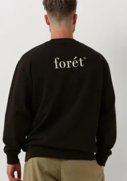 zwarte forét trui still sweatshirt