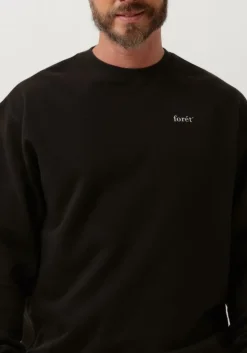 zwarte forét trui still sweatshirt