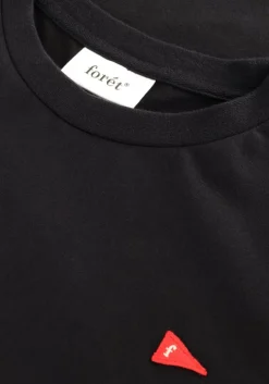 zwarte forét t-shirt flag t-shirt